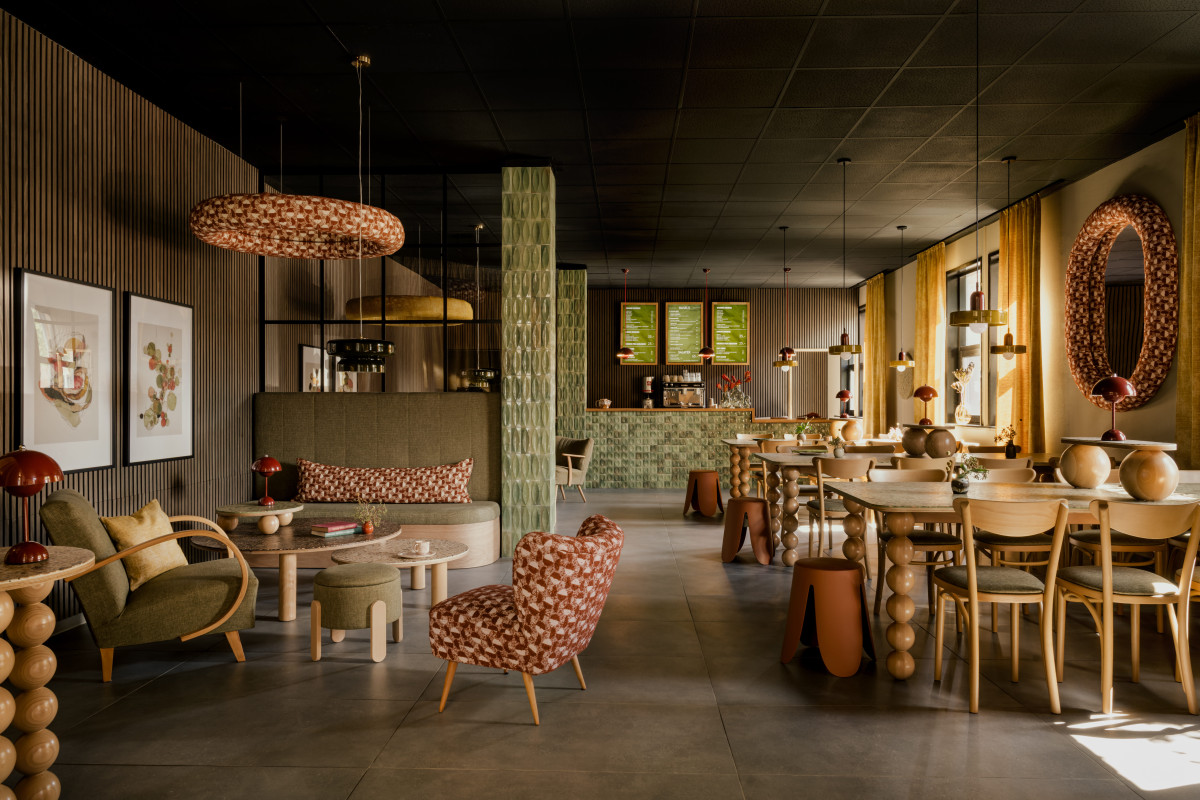 Brett & Bagels bar w Danii Kuba Tomaszczyk Studio Onu